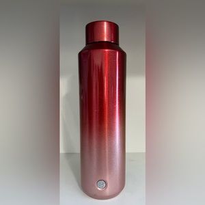 Starbucks 2019 Holiday Red Rose Ombre Stainless Steel Water Bottle  20 oz